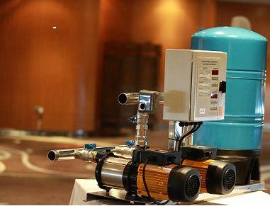 Booster pump set